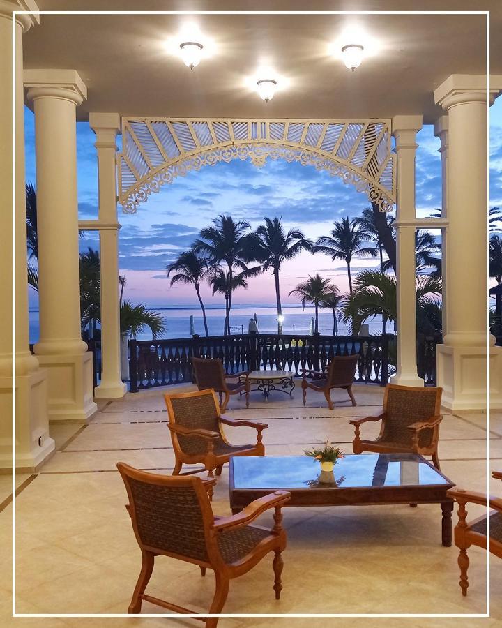 The Residence Mauritius Belle Mare Esterno foto The view from the hotel