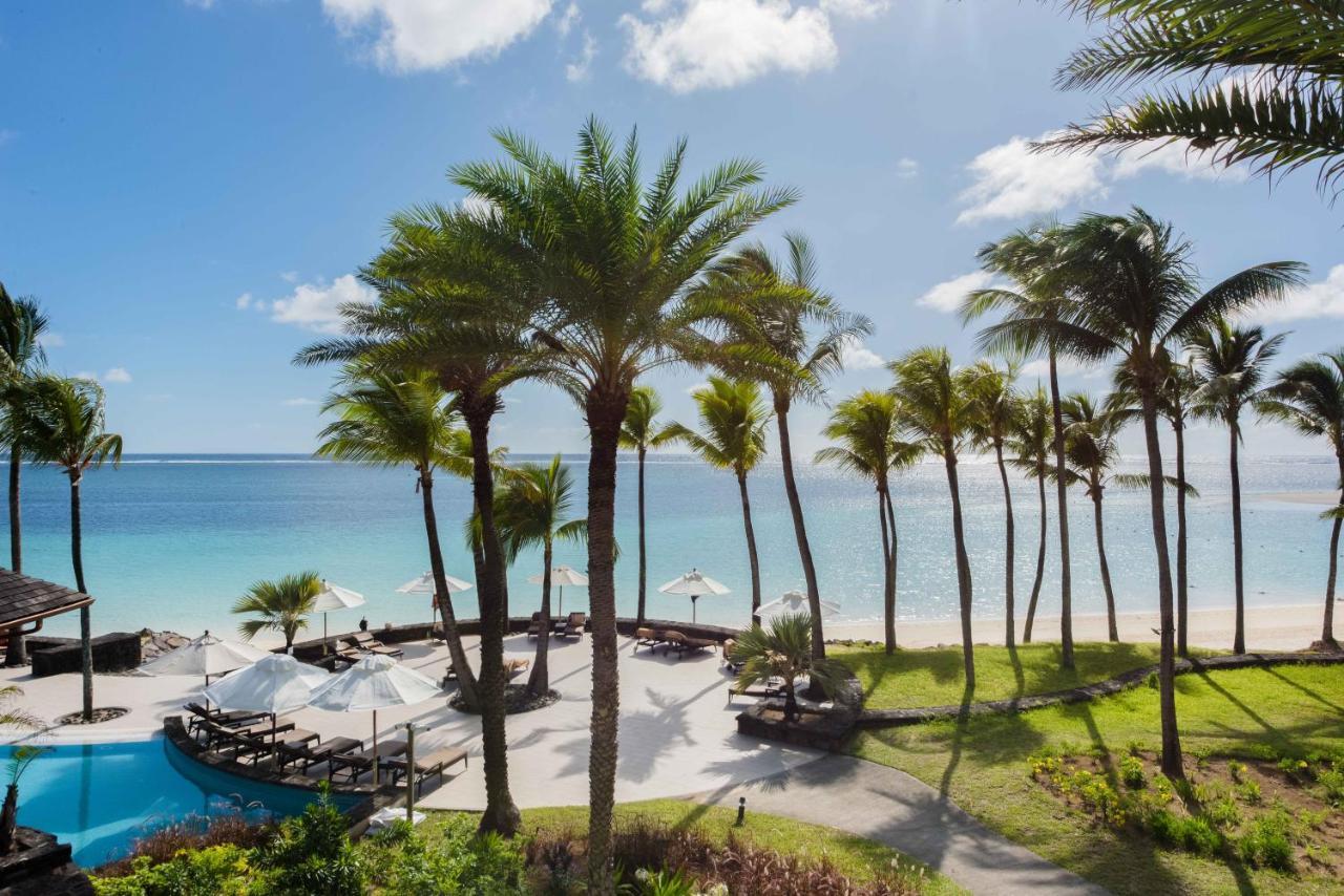 The Residence Mauritius Belle Mare Esterno foto Beach at The Palms